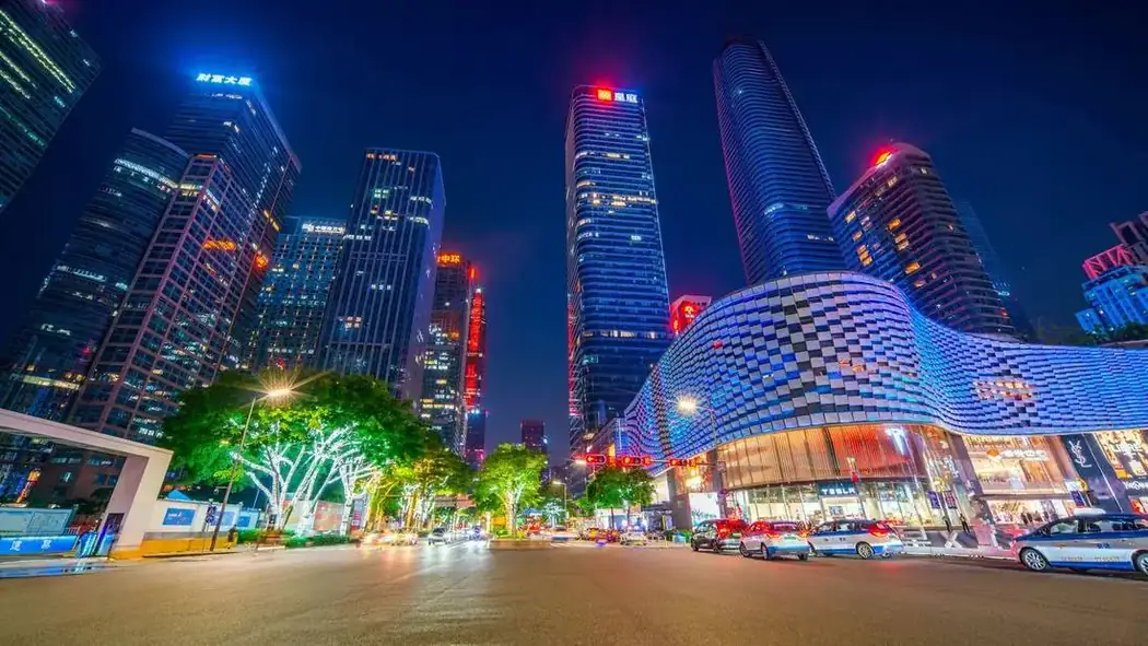 Futian at night
