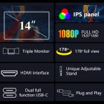 Three- Fold Screen MonitorS1 - Image 3
