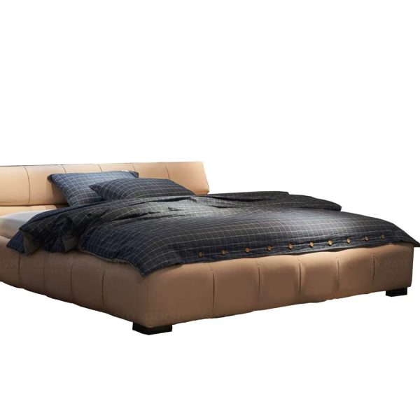 Luxury Leather Bed｜Lafite-17 Full Hide｜Dual Sizes｜Contact-Surface Set