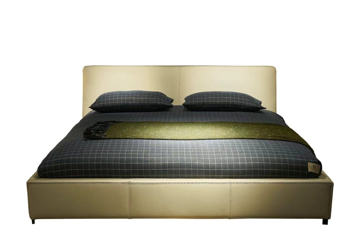 ⁦Smart Bed 2028 "Feitian"｜3cm Elevated Base｜Russian Pine Frame｜Contact-Leather⁩ - الصورة ⁦1⁩