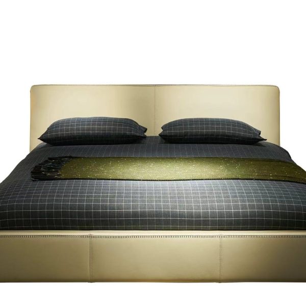 Smart Bed 2028 "Feitian"｜3cm Elevated Base｜Russian Pine Frame｜Contact-Leather