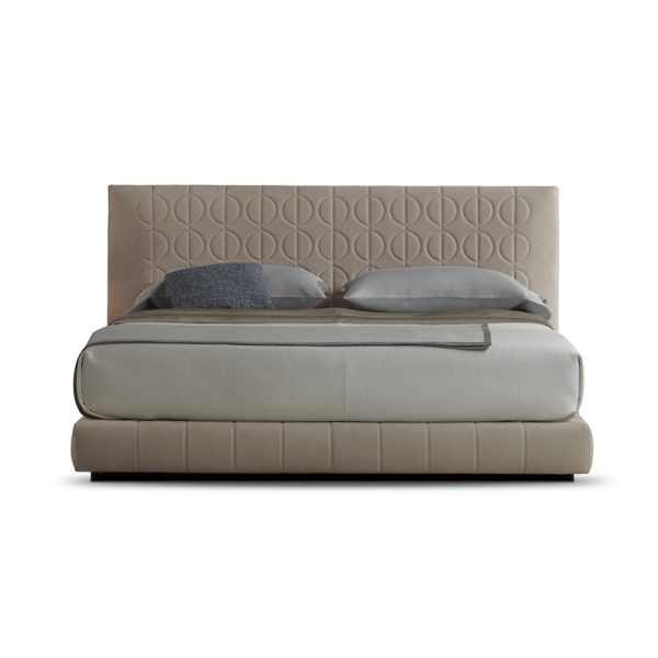 Aurora Floating Cloud Bed｜Russian Pine & Leather Hybrid