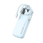 ​​R07K 4-in-1 Power Bank｜10000mAh Ultra-Light (235g)｜4 Built-in Cables｜10W Fast Charge​​ - Image 6