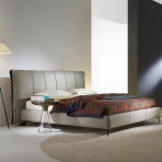 Luxury Bed Set: Bed Frame + Headboard Cushion-2046 bed - Image 3