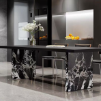 Modern Quartz Stone Dining Table F002｜4 Sizes