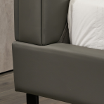 ⁦Floating Leather Bed｜Siberian Pine Frame｜12cm Elevated Base⁩ - الصورة ⁦2⁩