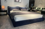⁦​​Floating Leather Bed｜Siberian Pine Frame｜Anti-Mold Design｜230cm Depth｜MOQ 1 Set​​⁩ - الصورة ⁦2⁩