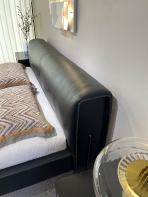 Floating Bed｜Siberian Pine Frame｜Leather-PU Hybrid｜BM535 Model - Image 3