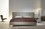 Floating Leather Bed｜XY-04 + Organosilicon Leather｜Russian Pine Frame｜113cm Height​​ - Image 2