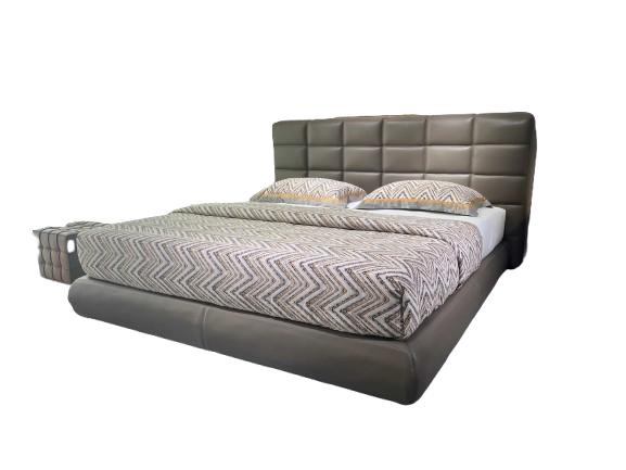 Full Genuine Leather Solid Wood Bed: A Premium Choice for Elegant Style and Comfortable Sl