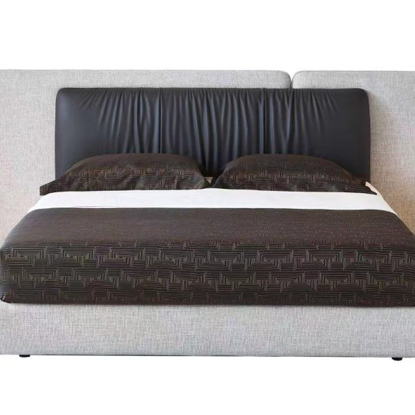 Smart Bed 2012｜Dual Leather-Fabric｜Adjustable Reading Lamp｜2 Sizes Stock Ready​​