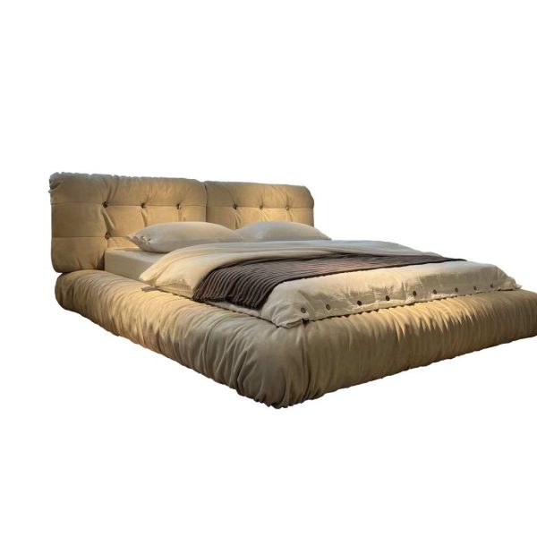 ​MD Cloud Bed 2029｜265cm Wide Design｜Russian Pine Frame｜Spill-Proof Fabric
