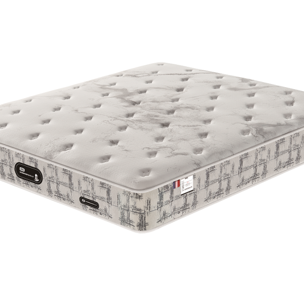 A080 Mattress: Jacquard Knit & Cloud Memory Foam, 7-Zone Silent Support