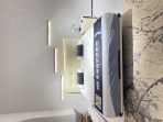 Aluminum Floating Bed | Microfiber Leather/Top-Grain Cowhide + Russian Larch - Image 4