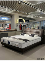 Leather Upholstered Bed | Microfiber/Top-Grain Cowhide + Russian Larch - Image 4