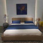 Luxury Bed Set: Bed Frame + Mattress + Headboard Cushion-2010 bed - Image 10