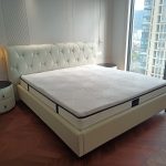 Luxury Bed Set: Bed Frame + Headboard Cushion-2033 bed - Image 3