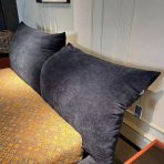 Luxury Bed Set: Bed Frame + Headboard Cushion-2035 bed - Image 5