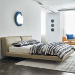 Luxury Bed Set: Bed Frame + Headboard Cushion-2036 bed - Image 3