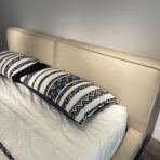 Luxury Bed Set: Bed Frame + Headboard Cushion-2036 bed - Image 5