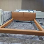 Luxury Bed Set: Bed Frame + Headboard Cushion-2036 bed - Image 6