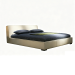 Luxury Bed Set: Bed Frame + Headboard Cushion-2028 bed
