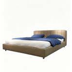 Luxury Bed Set: Bed Frame + Mattress + Headboard Cushion-2010 bed