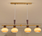 ⁦6808 Series Two - Color Lampshade Crystal Chandeliers: Two - Color Aesthetics, Encounter Space Warmth⁩ - الصورة ⁦2⁩