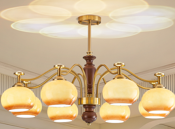 6821 Series Crystal Chandeliers: Elegant Fusion of Retro Texture and Modern Light Effect