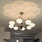 Chandelier-Mid-century Style-6821-W - Image 5