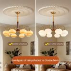 Chandelier-Mid-century Style-6803-W - Image 3