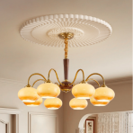 Chandelier-Mid-century Style-6803-W - Image 2