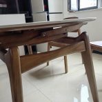 ⁦Dining Table, Multiple Colors for Tabletop and Legs-9034⁩ - الصورة ⁦6⁩