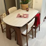 Dining Table, Multiple Colors for Tabletop and Legs-9035 - Image 8