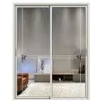⁦Balcony narrow edge sliding door, living room, kitchen, aluminum alloy glass partition, sliding door⁩ - الصورة ⁦3⁩