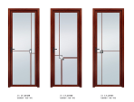 65 × 40 light luxury narrow side swing door, balcony partition door, thickened profile door - Image 4