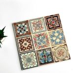 Tile-Concave and convex gilded glossy series-300×300mm×15 pieces-AT33# - Image 19
