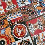 Tile-Concave and convex gilded glossy series-300×300mm×15 pieces-AT33# - Image 31