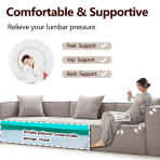 H-033# Compressible Corduroy Fabric Sofa, Modern Minimalist Block Straight Sofa - Image 4