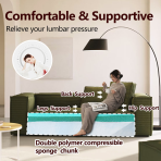 H-053# Modular Corduroy Sofa | High-Resilience Filling Retro Texture Fabric Sofa - Image 6