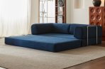 H-007# Luxury Edition Corduroy 2-Seater Sofa Modern Minimalist Living Room Sofa - Image 4