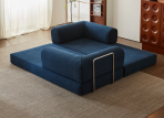 H-007# Luxury Edition Corduroy 2-Seater Sofa Modern Minimalist Living Room Sofa - Image 3
