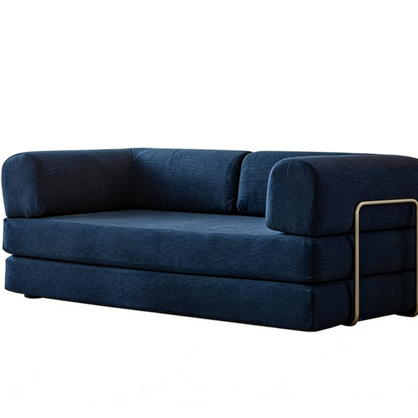 H-007# Luxury Edition Corduroy 2-Seater Sofa Modern Minimalist Living Room Sofa