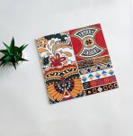 300×300mm Retro Art Tiles Embossed Glossy Non-Slip AT33069H