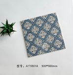 300x300mm Retro Art Ceramic Tiles, 3D Glossy Finish Decorative Tiles AT33014-19 - Image 2