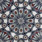 300x300mm Retro Art Ceramic Tiles, 3D Glossy Finish Decorative Tiles AT33014-19 - Image 7