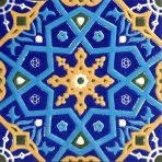 300x300mm Retro Art Ceramic Tiles, 3D Glossy Finish Decorative Tiles AT33014-19 - Image 3