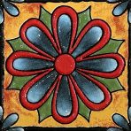 100x100mm Retro Small Ceramic Tiles, 3D Glossy Decorative Tiles AT11001-AT11004 - Image 6