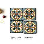 100x100mm Delicate Ceramic Tiles, Versatile Wall Decor Tiles AT11005-AT11008 - Image 2