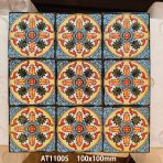 100x100mm Delicate Ceramic Tiles, Versatile Wall Decor Tiles AT11005-AT11008 - Image 13